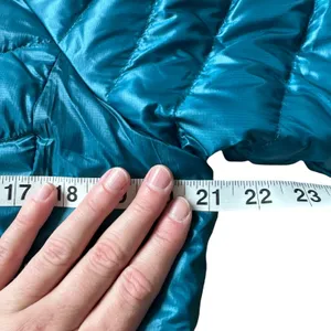 The North Face Down Puffer Coat Turquoise thumbnail 10