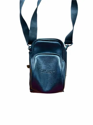 Case Logic Vintage Black Leather Faux Crossbody Belt Loop Camera Pouch Bag thumbnail 2