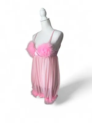 Marabou Babydoll Slip thumbnail 2