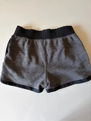 Lululemon Cool And Collected Shorts Women’s Size 8 Gray Black Trim Yoga Athletic thumbnail 8