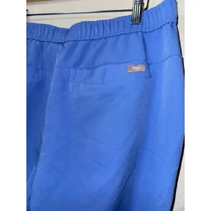 Figs Technical Collection Joggers Scrubs Womens XL Blue Drawstring Comfy Relaxed thumbnail 7