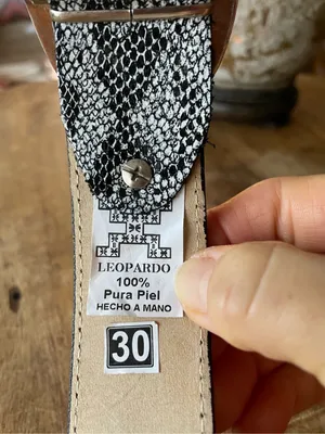 Unisex Genuine Leather Belt thumbnail 2