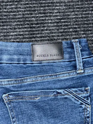 Buckle Black Fit No 53 Bootcut Stretch Jeans Sz 29 x 29 SHORT BBW5914S Whisker thumbnail 7