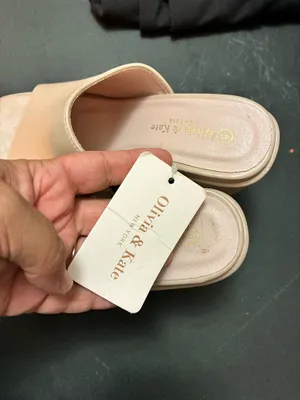 Olivia & kate chunky platform mules Tan Size 6 thumbnail 3