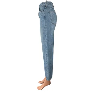 Aritzia Denim Forum Women's Blue High Rise Wide Leg Baggy Denim Jeans Size XS thumbnail 3