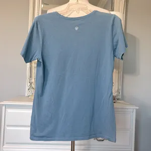 Life is Good Tee Blue Short Sleeve Womens Medium thumbnail 6