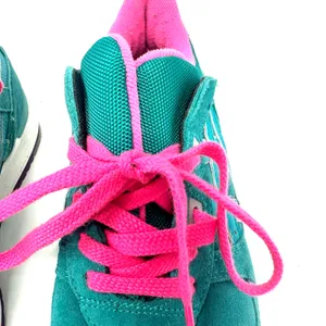 Asics Gel Lyte III Size 7 Shoes Sneakers Blue with Pink Laces Sports Activewear‎ thumbnail 4