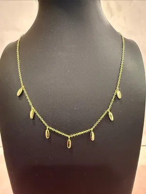 Kendra Scott | Gold Plated Dangle Charm Necklace thumbnail 1