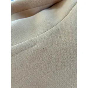 VTG 60s Yellow Wool Maxi Trench Coat Giralda Room 8/10 Quiet Luxury Clean Girl thumbnail 9