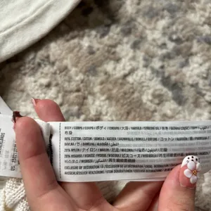 M Hollister babydoll cream sweater thumbnail 3