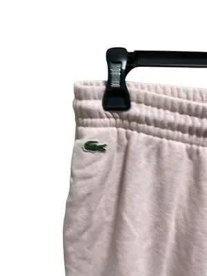 Lacoste Jogger Pants Pink Size 40 (M) Preppy Loungewear Athleisure Casual Spring thumbnail 8
