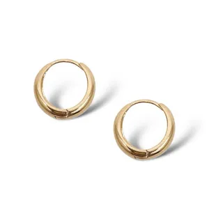 15mm Small Huggie Hoop Earrings for Women thumbnail 1