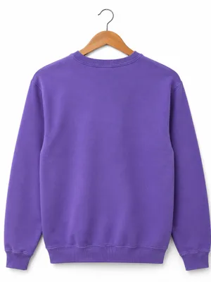 Disney Parks Toy Story Lotso Bear Wanted Poster Purple Crewneck Sweatshirt L thumbnail 2
