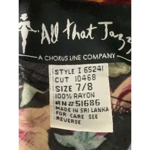 Vintage All That Jazz Dark Floral Black Crossback Maxi Dress Sleeveless Romantic thumbnail 9