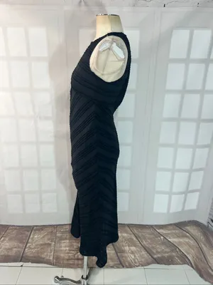 Anthropologie Maeve Textured Slip Midi Dress size xxs thumbnail 10