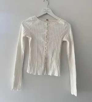 Free People Tilly White Long Sleeve thumbnail 3