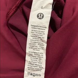 LULULEMON wunder train High rise tight thumbnail 5