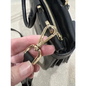 Michael Kors Tatiana Convertible Satchel Crossbody‎ Handbag Black Leather thumbnail 13