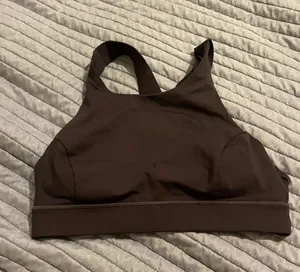 Dark Purple Sports Bra thumbnail 1