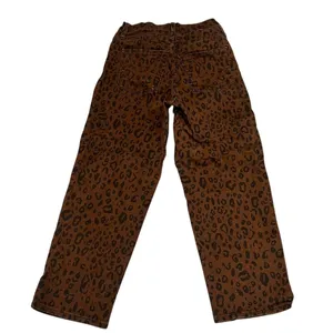 Universal Threads Women's Leopard Print High-Rise Jeans Size 0 Brown thumbnail 6