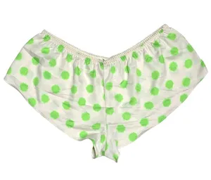 Betsey Johnson Intimates Green Dot Silky Luxe 2-Piece Pajama Short Set Small NEW thumbnail 12