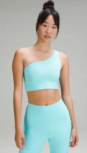 Lululemon Blue Asymmetrical Bra thumbnail 1