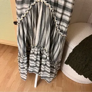 MISA Fournier Striped‎ Maxi Cotton Bohemian Dress Size Small thumbnail 8