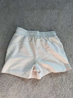 Danskin cream shorts with subtle textured weave, size S thumbnail 3