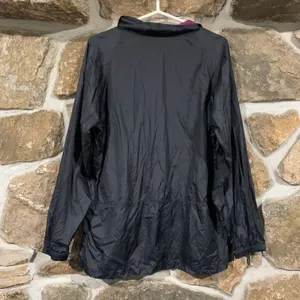 Vintage Black/Purple Thin Light Weight LL Bean Quarter Zip Windbreaker L.L. Bean Jacket thumbnail 5