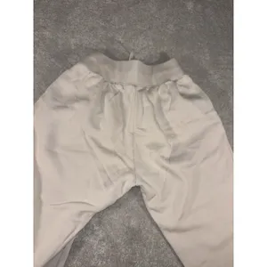 Nike Sportswear Phoenix Fleece High Waisted Oversized Sweatpants Womens M Beige thumbnail 10