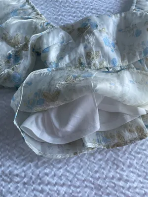 Altar'd State Floral Cropped Blouse thumbnail 5