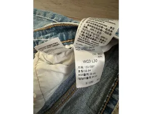Levi's Women's Premium 501 Straight Leg Jeans Size 23 thumbnail 7