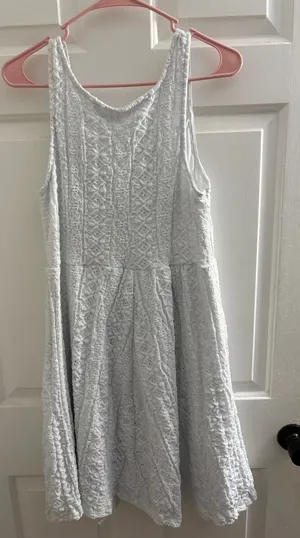 Shein Dress White Size XL thumbnail 1