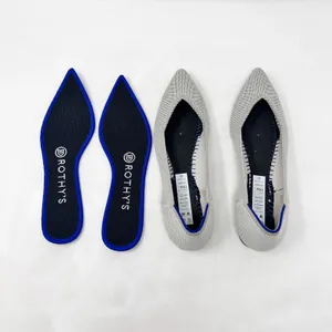 [Rothy’s] The Point Birdseye Gray Slip On Washable Ballet Flats Pointed Toe 6.5 thumbnail 9