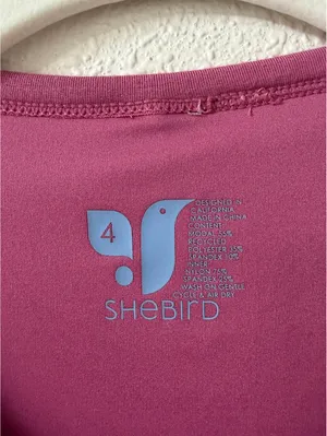 Shebird Pintuck Tank Bra Dress Pink Size 4 / Medium Colorful Comfy Coastal thumbnail 5