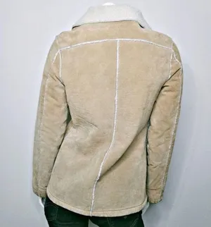TILT Leather and Faux Shearling Sherpa Coat thumbnail 9