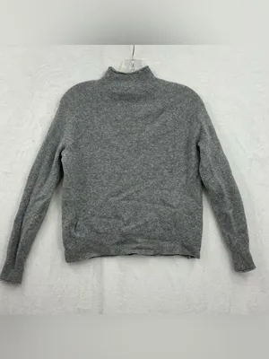 J. Crew Light Gray Mock Neck Sweater 901 thumbnail 6