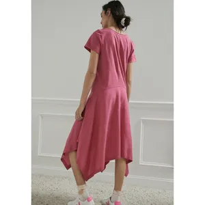 Anthropologie Jeanette‎ Maxi Dress Size Small NWT Pink thumbnail 3