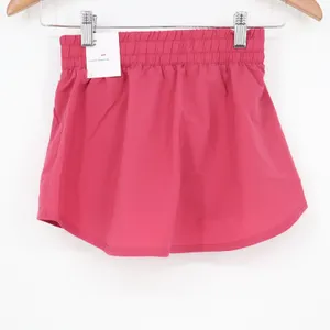 Nike One Dri-FIT Womens Small Dark Pink Loose Fit Running Athletic Shorts thumbnail 5