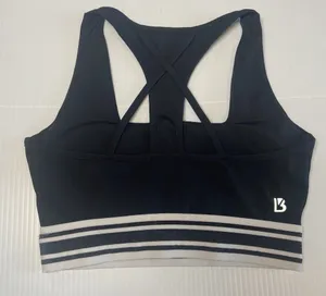 Buffbunny Women's Assasin Sports Bra Black‎ White Size S Small Sporty Yoga thumbnail 1