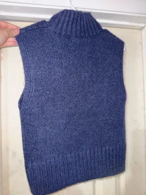 Steve Madden Navy Sweater Vest thumbnail 3