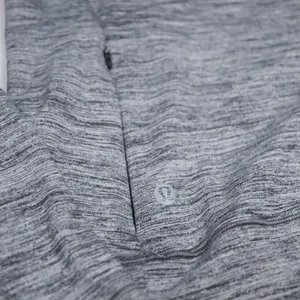 Lululemon Cypress Kiss Long Sleeve Top Women Size 12 Grey Space Dye Thumbholes thumbnail 6