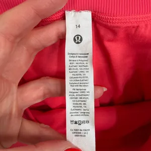 Lululemon 14 Dance Studio Mid Rise Lined Pant Regular Glaze Pink Athletica Sport thumbnail 8