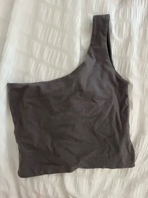 Subdued one shoulder top thumbnail 1