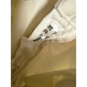 Wrangler World Wide Cream Wide Leg High Rise Western Denim Jeans Size 30x28 thumbnail 14