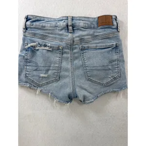 American Eagle‎ Next Level Stretch Distressed Lace Pocket Denim Shorts Womens 2 thumbnail 6