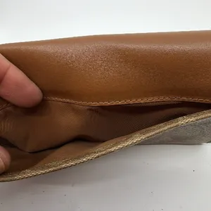 Coach Continental Flap Brown Signature Canvas Wallet thumbnail 4