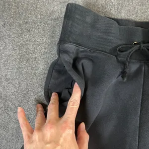 Nike Womens Sportswear Fleece‎ Joggers Black Sweatpants Small Drawstring Swoosh thumbnail 6