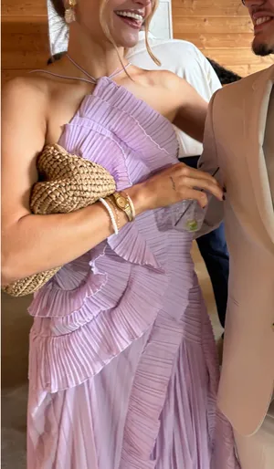 Hazel and Olive Flowy Halter Neck Dress thumbnail 5