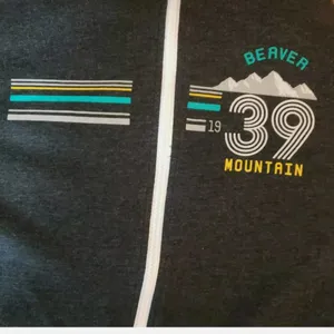 Beaver Mountain Ouray Sportswear grey zip up hoodie -nwot! thumbnail 8